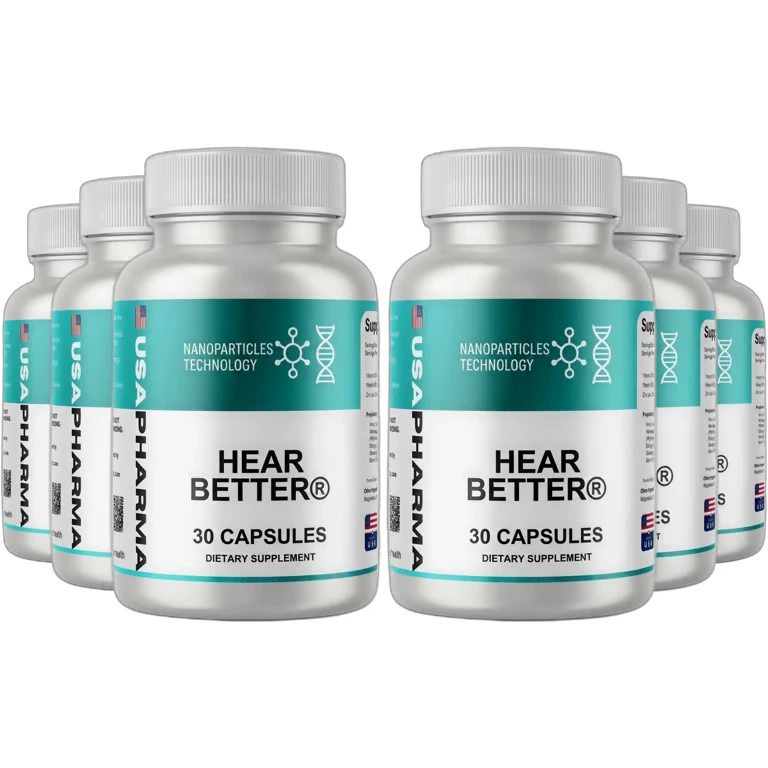 HearBetter       6 Bottle Bundle – Best Value Energy & Metabolism Support